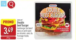 ALDI Abbelen Double Beef Burger aanbieding