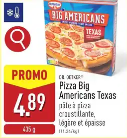 ALDI Dr. Oetker Pizza Big Americans Texas aanbieding