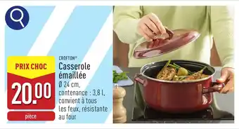 ALDI Crofton Casserole émaillée aanbieding