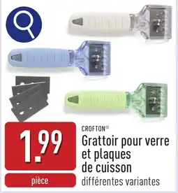 ALDI Crofton Grattoir pour verre et plaqués de cuisson aanbieding