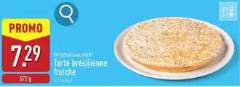 ALDI Pâtissier gaulthier Tarte brésilienne fraîche aanbieding