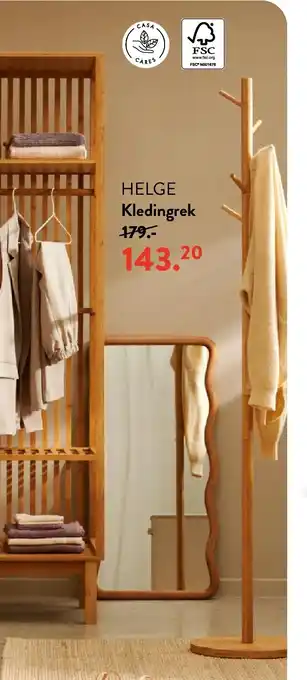 Casa HELGE Kledingrek aanbieding