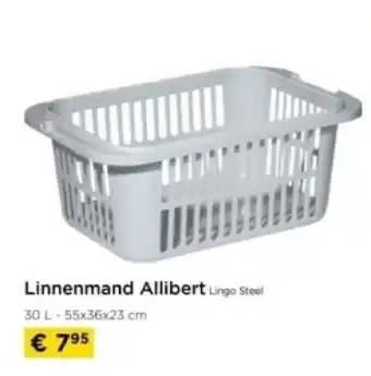 Molecule Linnenmand Allibert Lingo Steel aanbieding