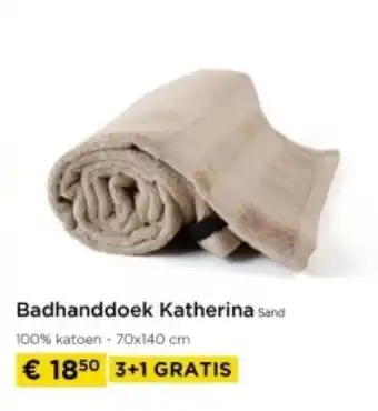 Molecule Badhanddoek Katherina Sand aanbieding