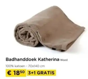 Molecule Badhanddoek Katherina Wood aanbieding