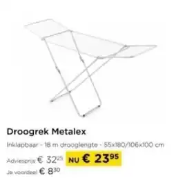 Molecule Droogrek Metalex aanbieding