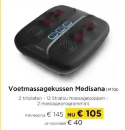 Molecule Voetmassagekussen Medisana uM 100 aanbieding