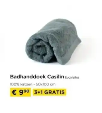 Molecule Badhanddoek Casilin Eucaliptus aanbieding