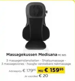 Molecule Massagekussen Medisana Mc 825 aanbieding