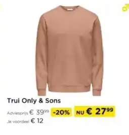 Molecule Trui Only & Sons aanbieding