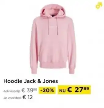 Molecule Hoodie Jack & Jones aanbieding