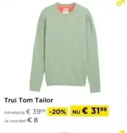 Molecule Trui Tom Tailor aanbieding