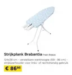 Molecule Strijkplank Brabantia Fresh Breeze aanbieding