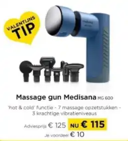 Molecule Massage gun Medisana MG 600 aanbieding