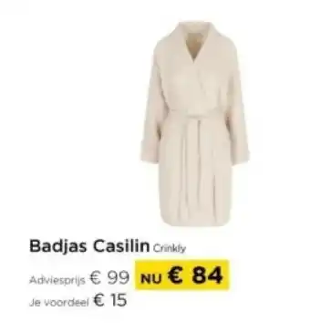 Molecule Badjas Casilin Crinkly aanbieding