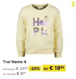 Molecule Trui Name it aanbieding