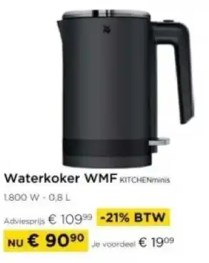 Molecule Waterkoker WMF KITCHENminis aanbieding