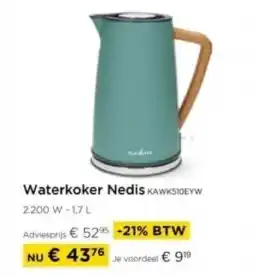 Molecule Waterkoker Nedis KAWKSI0EYW aanbieding