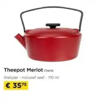 Molecule Theepot Merlot Charlie aanbieding