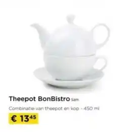 Molecule Theepot BonBistro Sam aanbieding