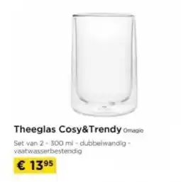 Molecule Theeglas Cosy&Trency Omagio aanbieding