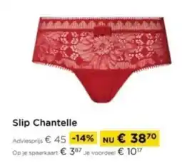 Molecule Slip Chantelle aanbieding