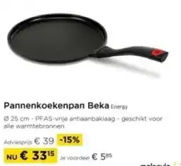 Molecule Pannenkoekenpan Beka Energy aanbieding