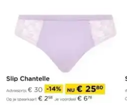 Molecule Slip Chantelle aanbieding