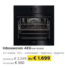 Molecule Inbouwoven AEG BSK792280B aanbieding