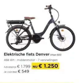 Molecule Elektrische fiets Denver aanbieding