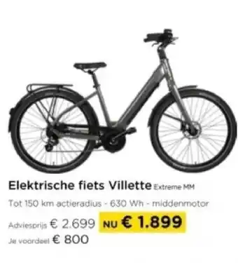 Molecule Elektrische fiets Villette aanbieding