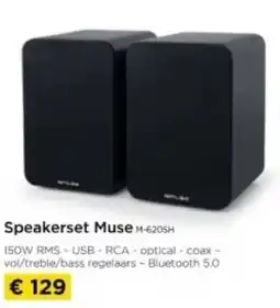 Molecule Speakerset Muse aanbieding