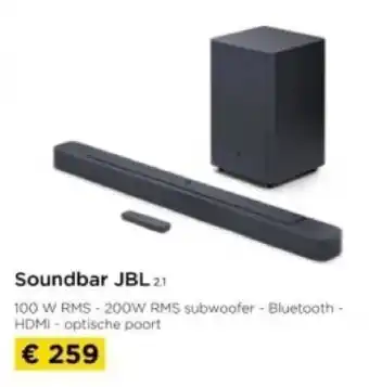 Molecule Soundbar JBL 21 aanbieding