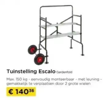 Molecule Tuinstelling Escalo aanbieding