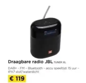 Molecule Draagbare radio JBL aanbieding