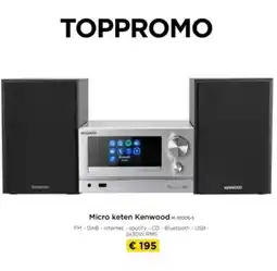 Molecule Micro keten Kenwood aanbieding