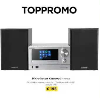 Molecule Micro keten Kenwood aanbieding