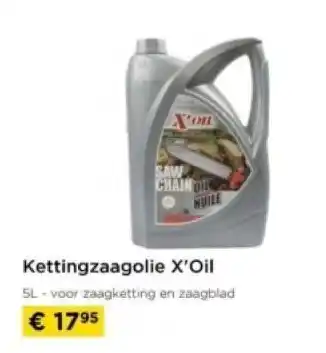 Molecule Kettingzaagolie X'Oil aanbieding