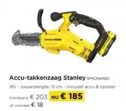 Molecule Accu-takkenzaag Stanley aanbieding