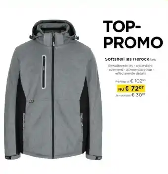 Molecule Softshell jas Herock aanbieding