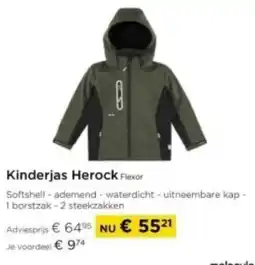 Molecule Kinderjas Herock Fiexor aanbieding