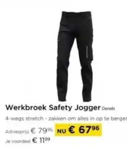 Molecule Softshell winterjas Jobman 1040 aanbieding