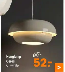 Kwantum Hanglamp Ceres Off-white aanbieding