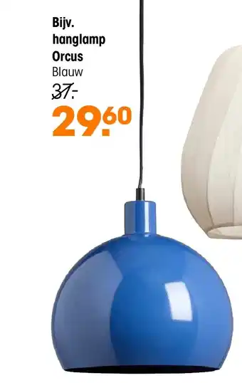 Kwantum hanglamp Orcus Blauw aanbieding