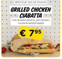 Molecule GRILLED CHICKEN CIABATTA aanbieding