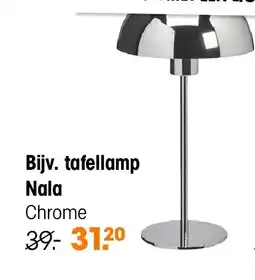 Kwantum tafellamp Nala Chrome aanbieding