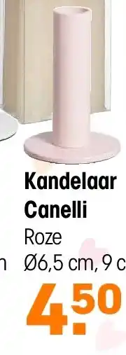 Kwantum Kandelaar Canelli aanbieding