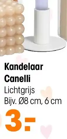 Kwantum Kandelaar Canelli aanbieding