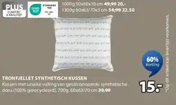 Jysk TRONFJELLET SYNTHETISCH KUSSEN aanbieding