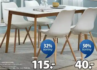 Jysk JEGIND TAFEL aanbieding